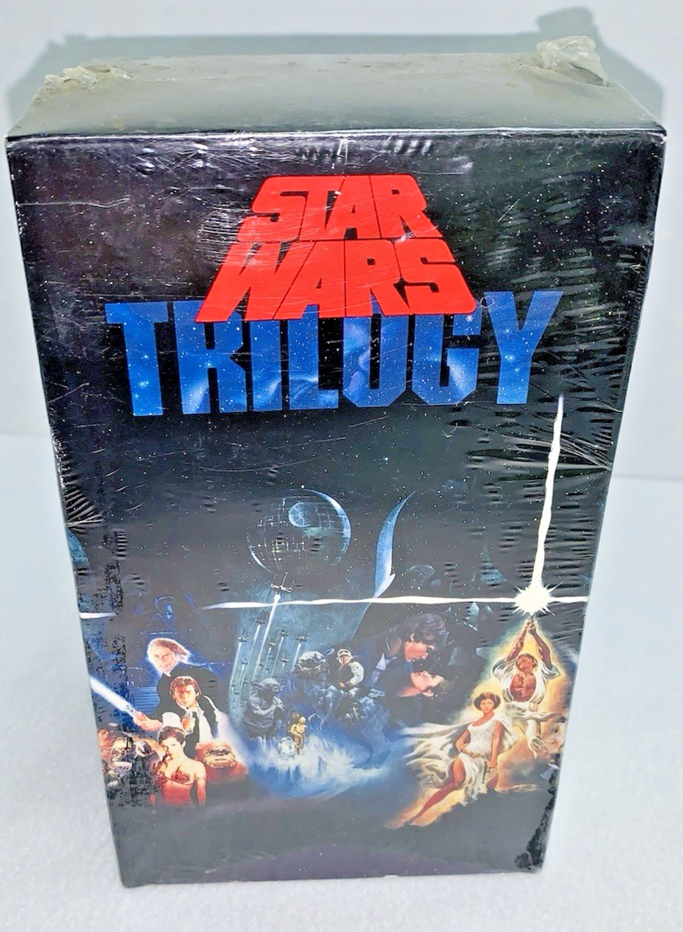 Vintage Star Wars Trilogy CBS Fox 1992 VHS Box Set SEALED NEW